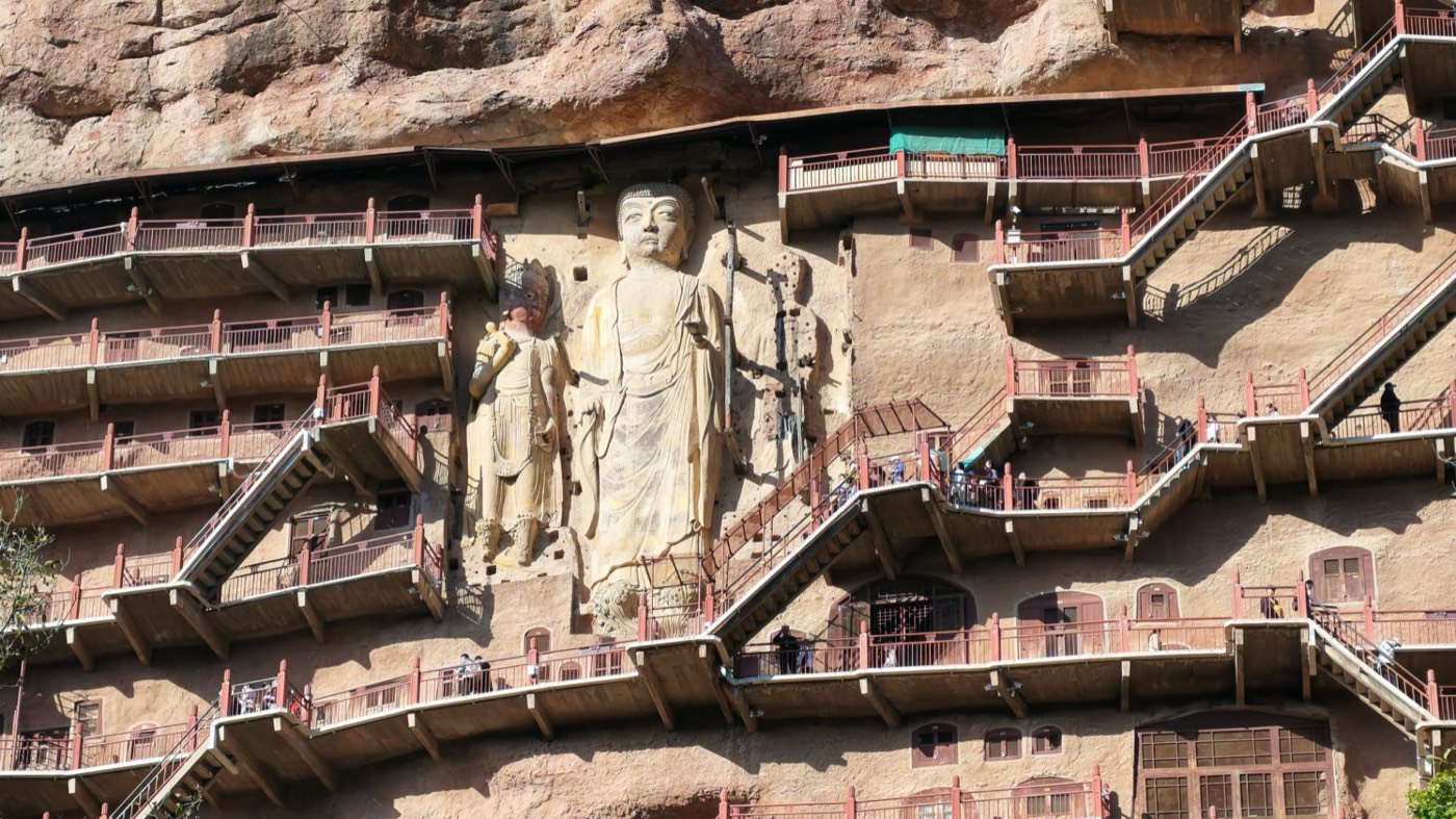 Maiji Mountain Grottoes, Tianshui, Gansu